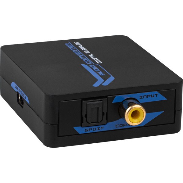 Main product image for Optical SPDIF / Coaxial to RCA Analog Audio Converter with 3.5mm Output180-1140